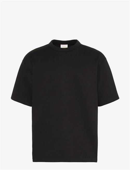 Calvin Klein | Ss Crinkle Crepe Spacer Tee | L