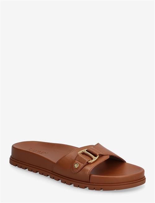 Lauren Ralph Lauren | Tasha Leather Slide Sandal | 41