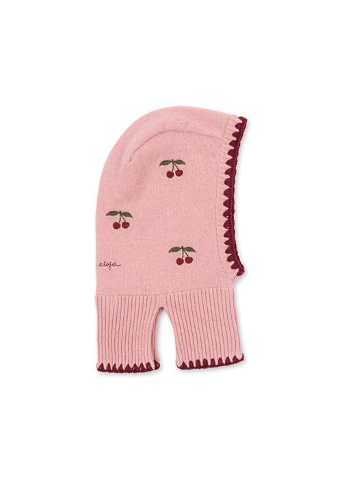 Konges Sløjd Collette Balaclava Af Uld Pale Blush  Pale Blush-3-6M  Lyserød  3-6 måneder  Piger