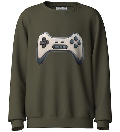 Name It Sweatshirt - NkmVoto - Olive Night/Gaming Season