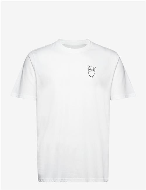 Knowledge Cotton Apparel | Owl Chest Tee - Gots/Vegan | L