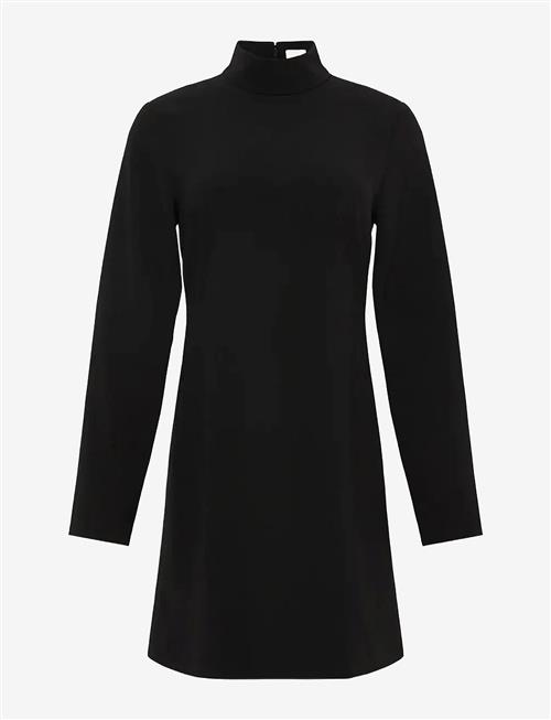 Calvin Klein | Crepe Ls Turtleneck Mini Dress | 36