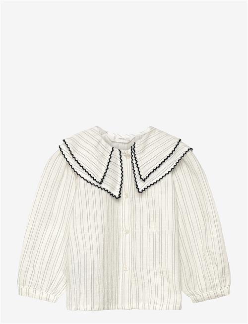 Mango | Striped Blouse With Peter Pan Collar | 2-3