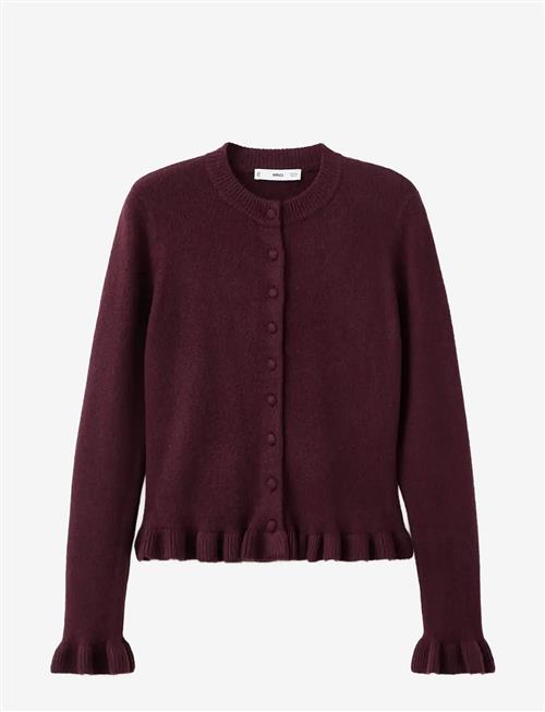 Mango | Ruffle  Knit Cardigan | S