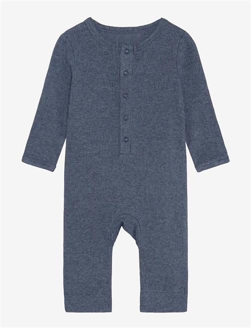 Fixoni | Rompers Ls Melange Rib | 50