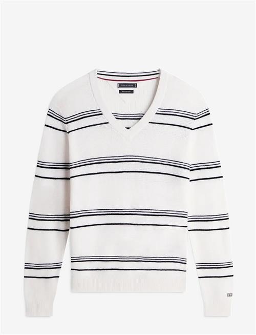 Tommy Hilfiger | Dc Striped V-Neck | XL