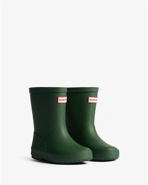 Hunter Kid's First Insulated Boot Green 27 EU  Grøn  27 EU  unisex
