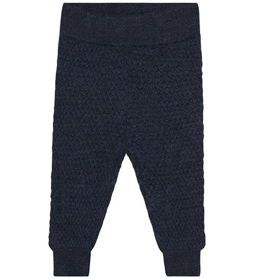 CeLaVi Bukser - Strik -Uld - Ombre Blue Melange