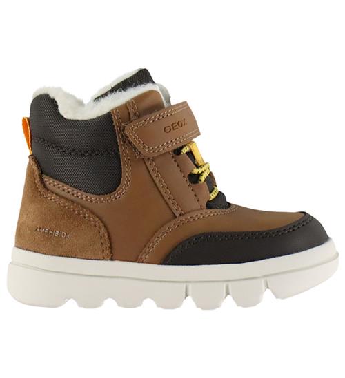 Geox Vinterstøvler - Tex - Willaboom - Tobacco/Mørkebrun