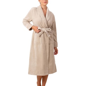 Trofé Trofe Terry Robe Beige Medium Dame
