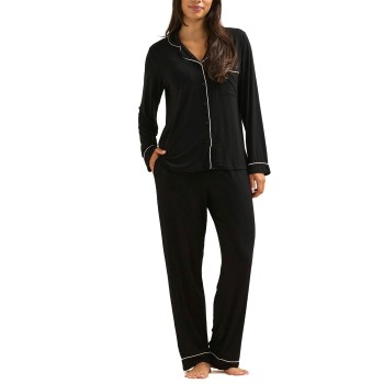 Trofé Trofe Viscose Pyjamas Sort viskose Large Dame