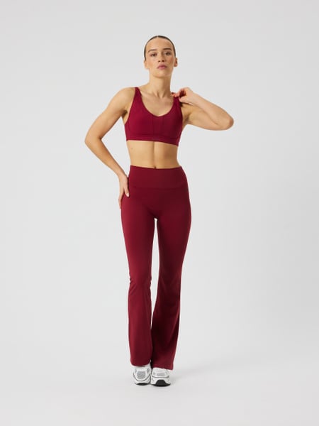 Björn Borg Borg Flare Tights Tall Rød, S