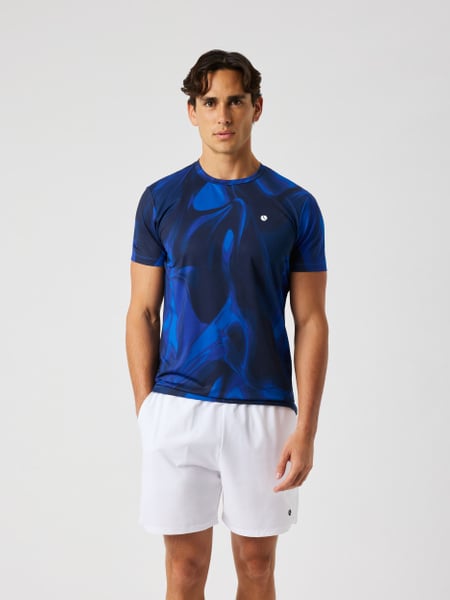 Björn Borg Ace Printed T-shirt Blå, S