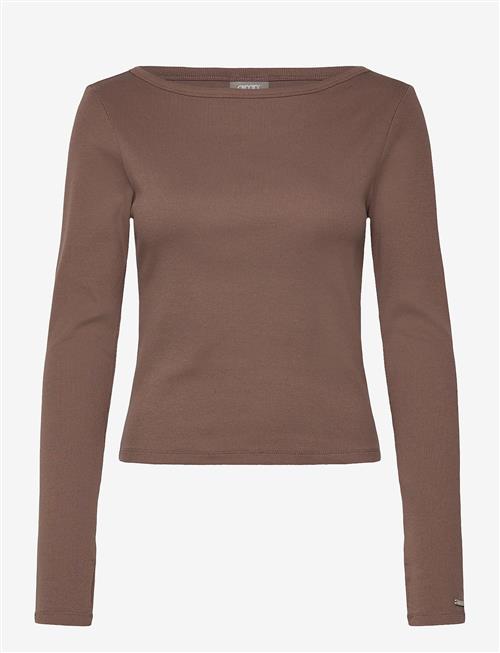 aim´n | Ease Ribbed Long Sleeve Top | L