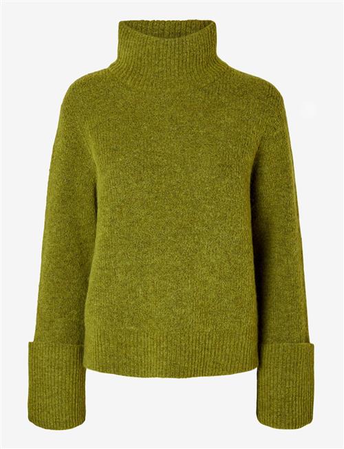 Se Selected | Slwsia Ras Ls Knit High Neck Noos | S hos Booztlet