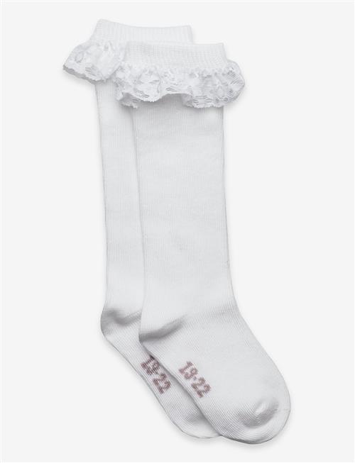 Minymo | Knee Sock W. Lace | 31\34