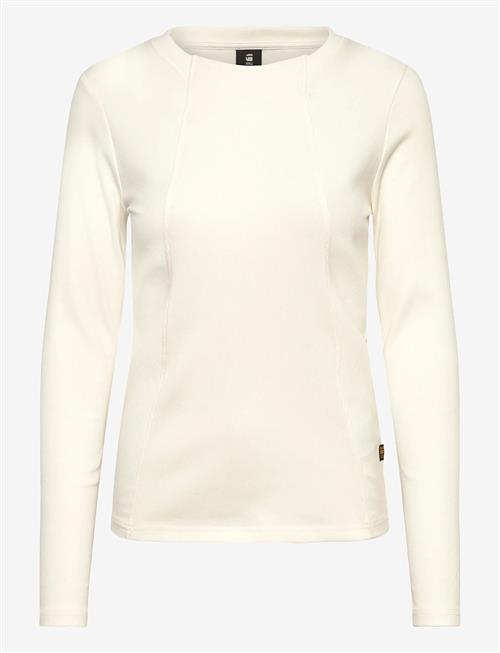 G-Star | A Line Slim Rib R T L\S Wmn | L
