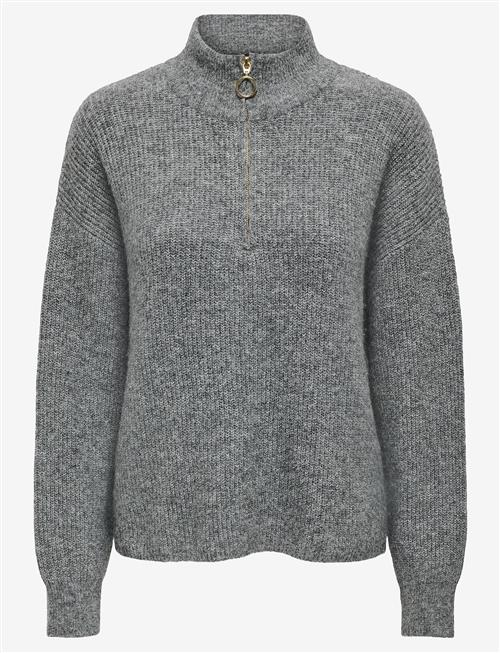 ONLY | Onltokyo Solid L/S Zip Pullover Knt Noos | M