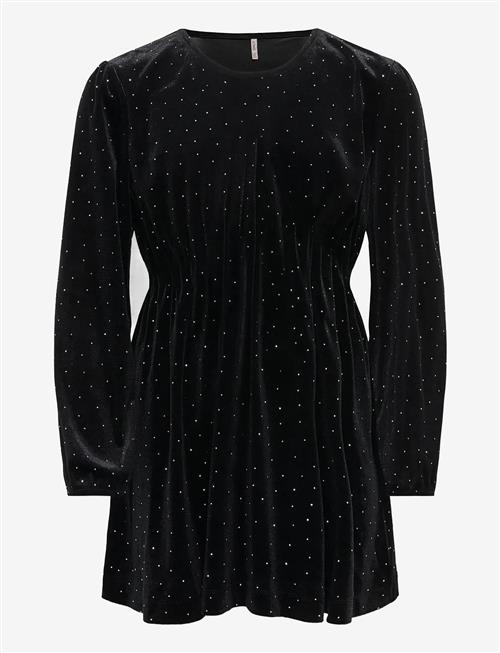 Kids Only | Kogvella L/S O-Neck Velvet Dress Jrs | 158-164