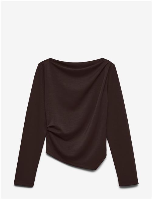 Vero Moda | Vmmille Ls Boatneck Short Top Jrs Noos | L