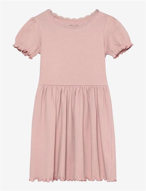 Huttelihut | Dress Ss Rib | 98