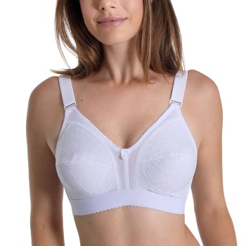 sassa BH Jacquard Classic Soft Bra Hvid polyester E 105 Dame
