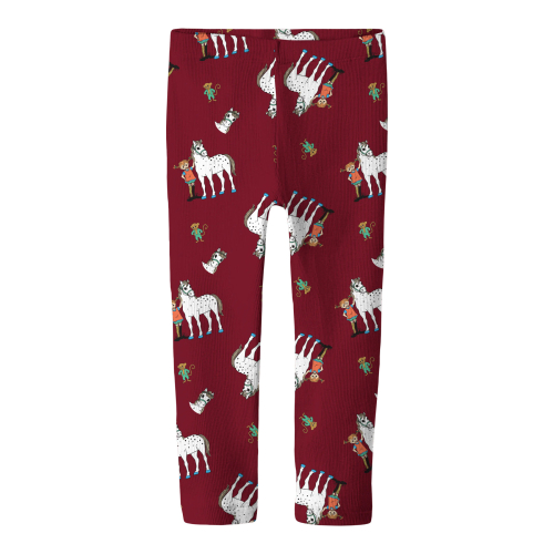 NAME IT Leggings Okka Pippi Red Dahlia