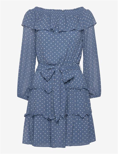Lauren Ralph Lauren | Print Georgette Off-The-Shoulder Dress | 42