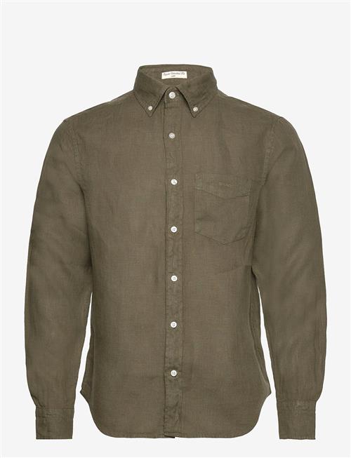 Gant | Reg Gmnt Dyed Linen Shirt | XXL