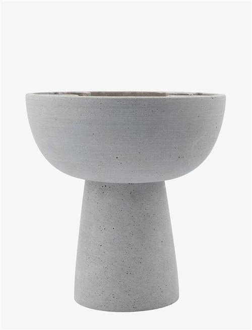 house doctor | Candle Holder, Hdmarb, Grey | 20X20X21CM