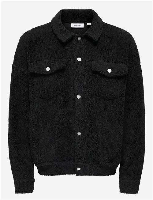 ONLY & SONS | Onsdeacon Rlx Sherpa Overshirt Sweat Vd | XS