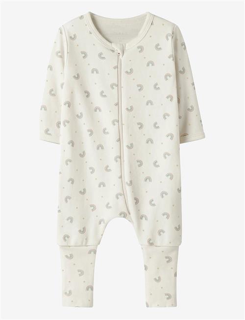 name it | Nbfnightsuit Zip Ff Jet Rainbow Noos | 104