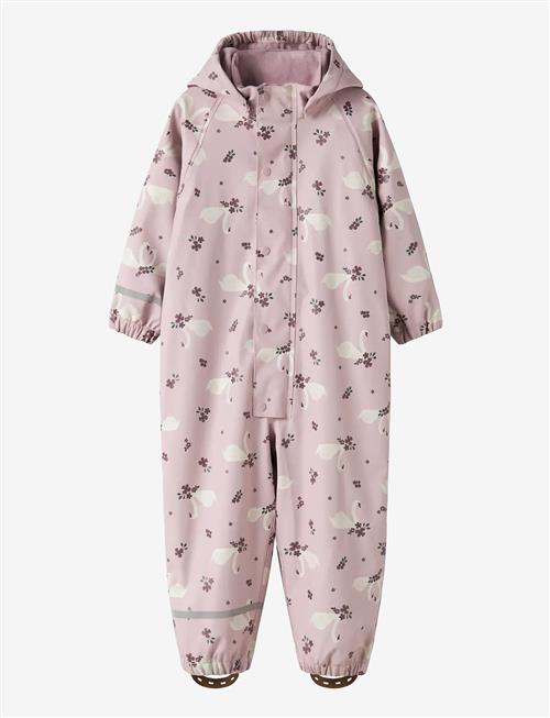 name it | Nmfdry10 Rain Suit Fleece Aop Fo | 98