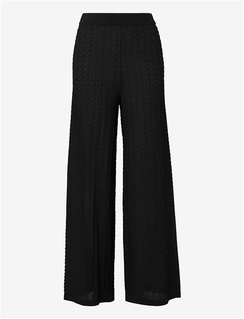 Se Malina | Martina Wide Structure Knitted Pants | XXS hos Booztlet