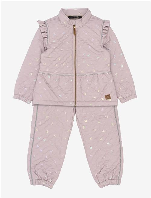 mikk-line | Thermal+ Frill Set Aop | 104