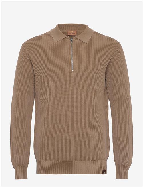 Mos Mosh Gallery | Mmgroyce Zip Polo Knit | L