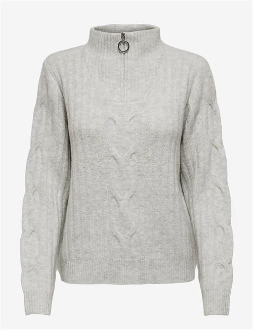 JDY | Jdyandrea L/S Zip Cable Pullove Knt Noos | XL