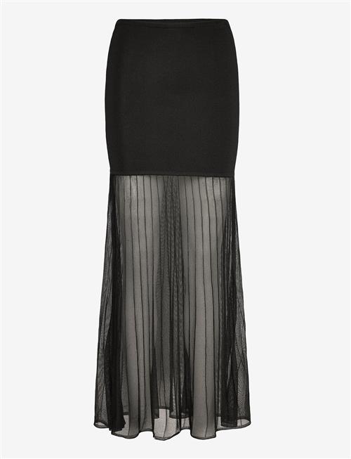 Malina | Calina Sheer Knit Maxi Skirt | M