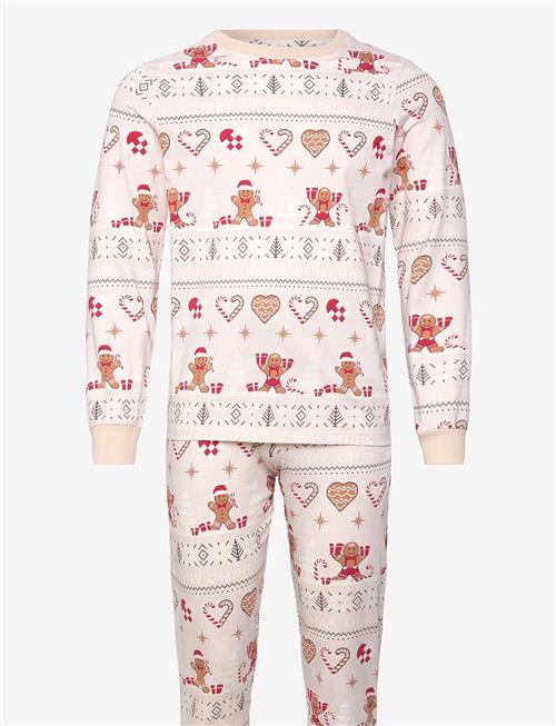 Happy Seasons | Christmas Cookie Pyjamas Beige | L