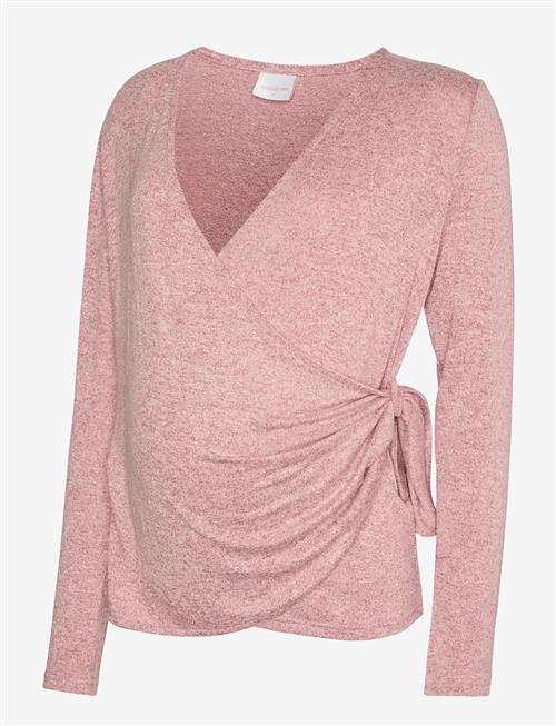 Mamalicious | Mlkira Tess Ls Jrs Top 2F | XL