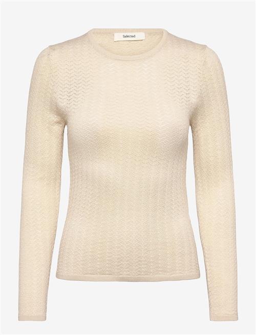 Selected | Slfnaja Tight Ls Knit O-Neck | L