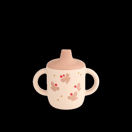 Liewood Neil Drikkekop Butterfly / Apple Blossom  Butterfly / Apple Blossom-One Size  Rød  One Size  unisex