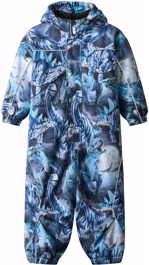 Molo Polaris Vinteroveralls Arty Dinos  Arty Dinos 116 cm  Blå  116 cm  Drenge