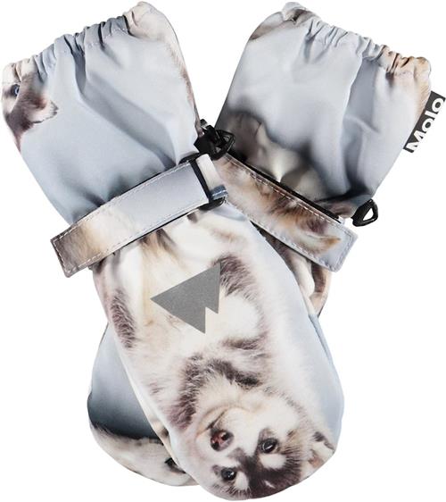 Molo Igor Mittens Husky Cubs Husky Cubs 1-2 Y  Blå  1-2 år  unisex