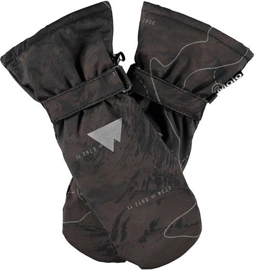 Molo Mitzy Mittens Slopes Slopes 6-8 Y  Sort  6-8 år  Drenge
