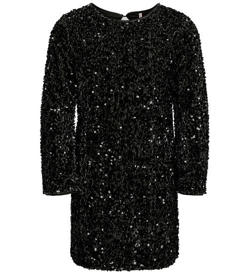 Kids Only Kjole - KogConfidence - Black m. Palietter