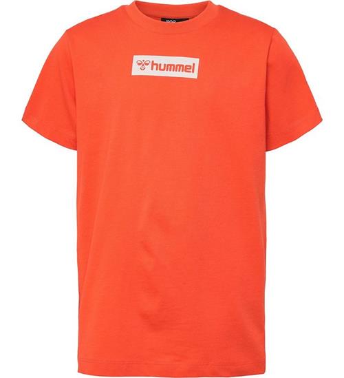 Hummel T-Shirt - HmlFlow - Cherry Tomato