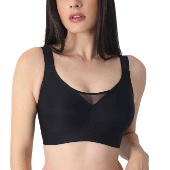 sassa BH Bonded Micro Non-Wired Bra Sort B/C 90 Dame