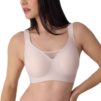 sassa BH Bonded Micro Non-Wired Bra Beige D/E 75 Dame