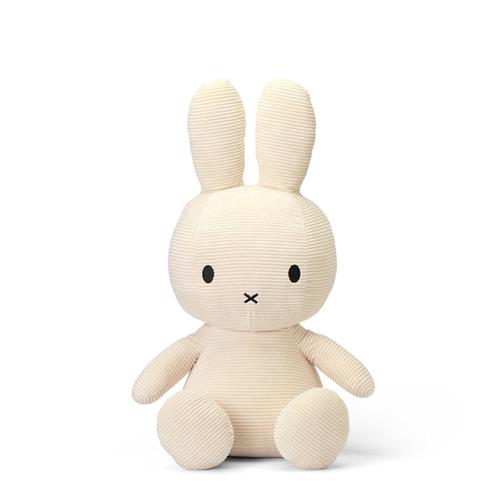 Bon Ton Toys Miffy ECO Corduroy 70 Cm Offwhite  Offwhite 70 cm  Hvid  70 cm  unisex